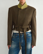 Tied-up Blazer - Checkred Green (M)