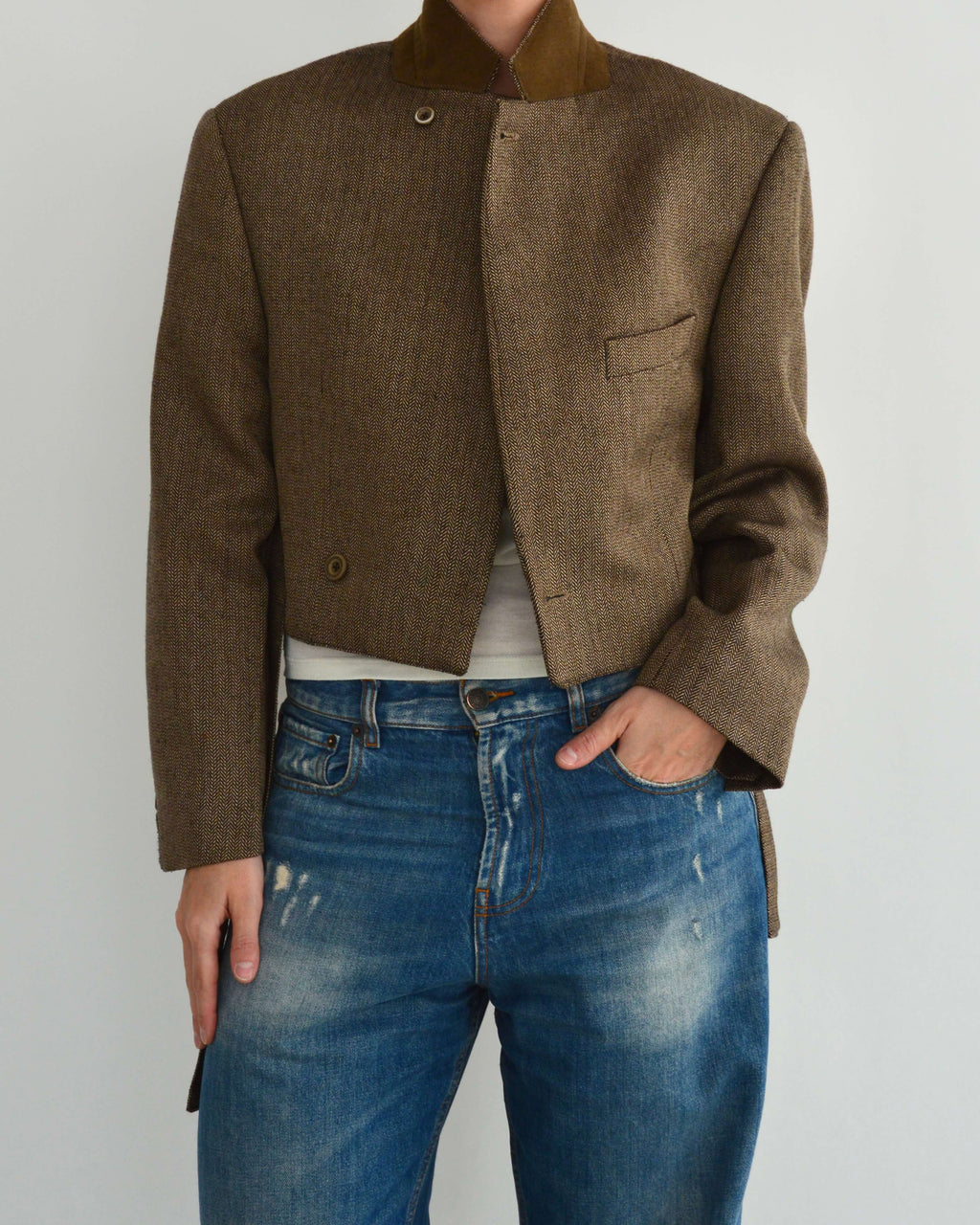 Tied-up Blazer - Fall Shades (M)