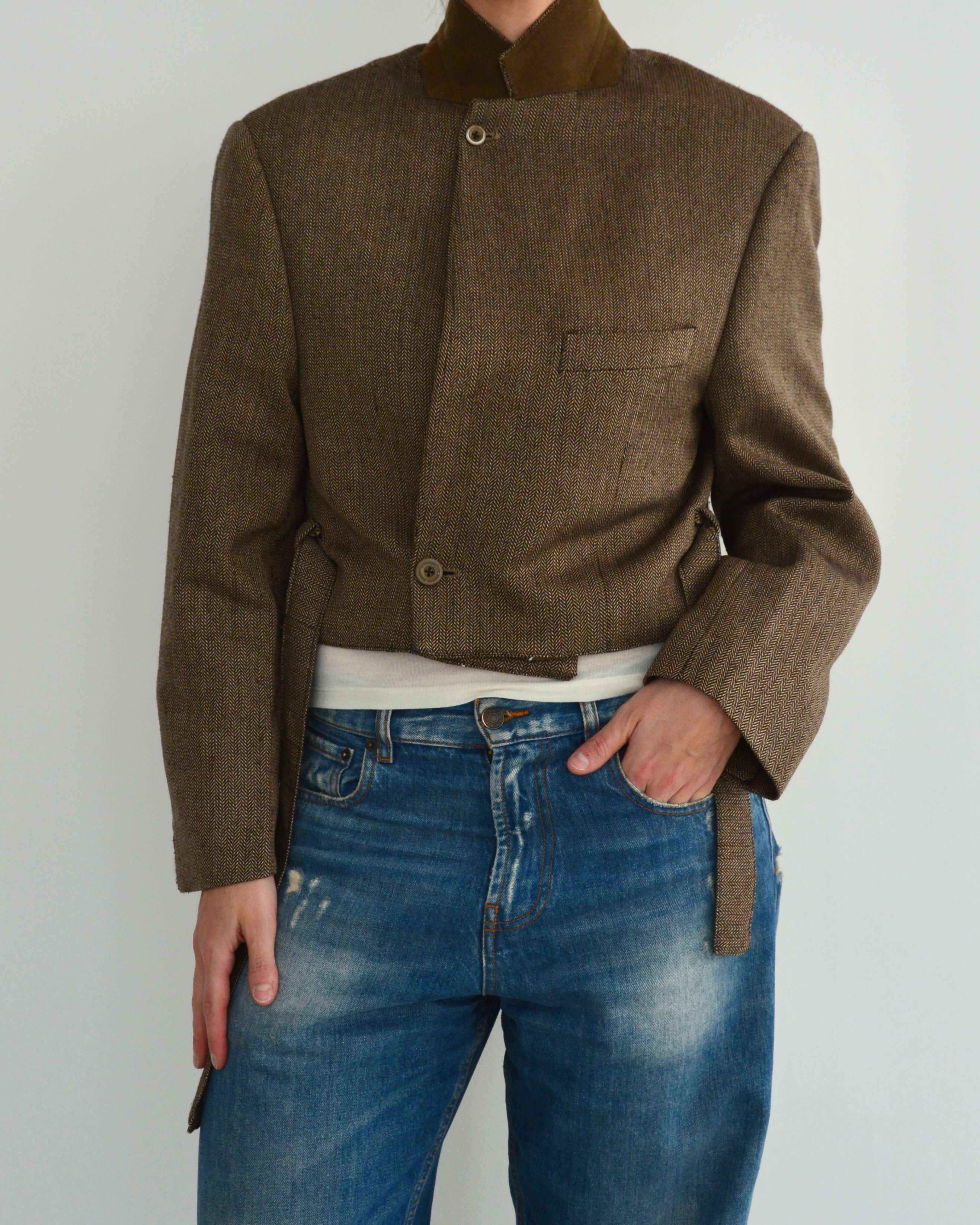 Tied-up Blazer - Fall Shades (M)