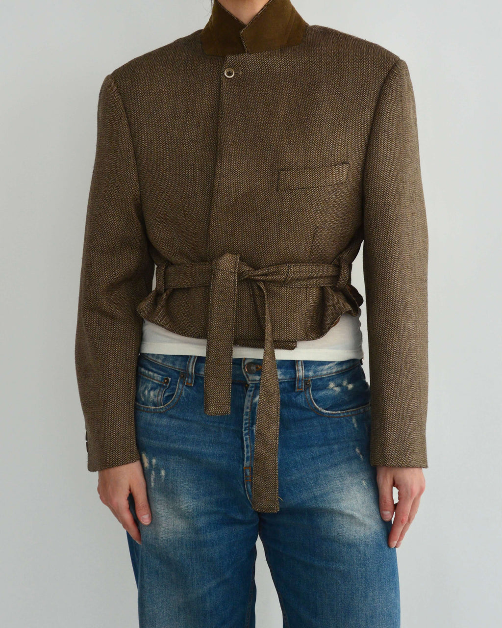 Tied-up Blazer - Fall Shades (M)