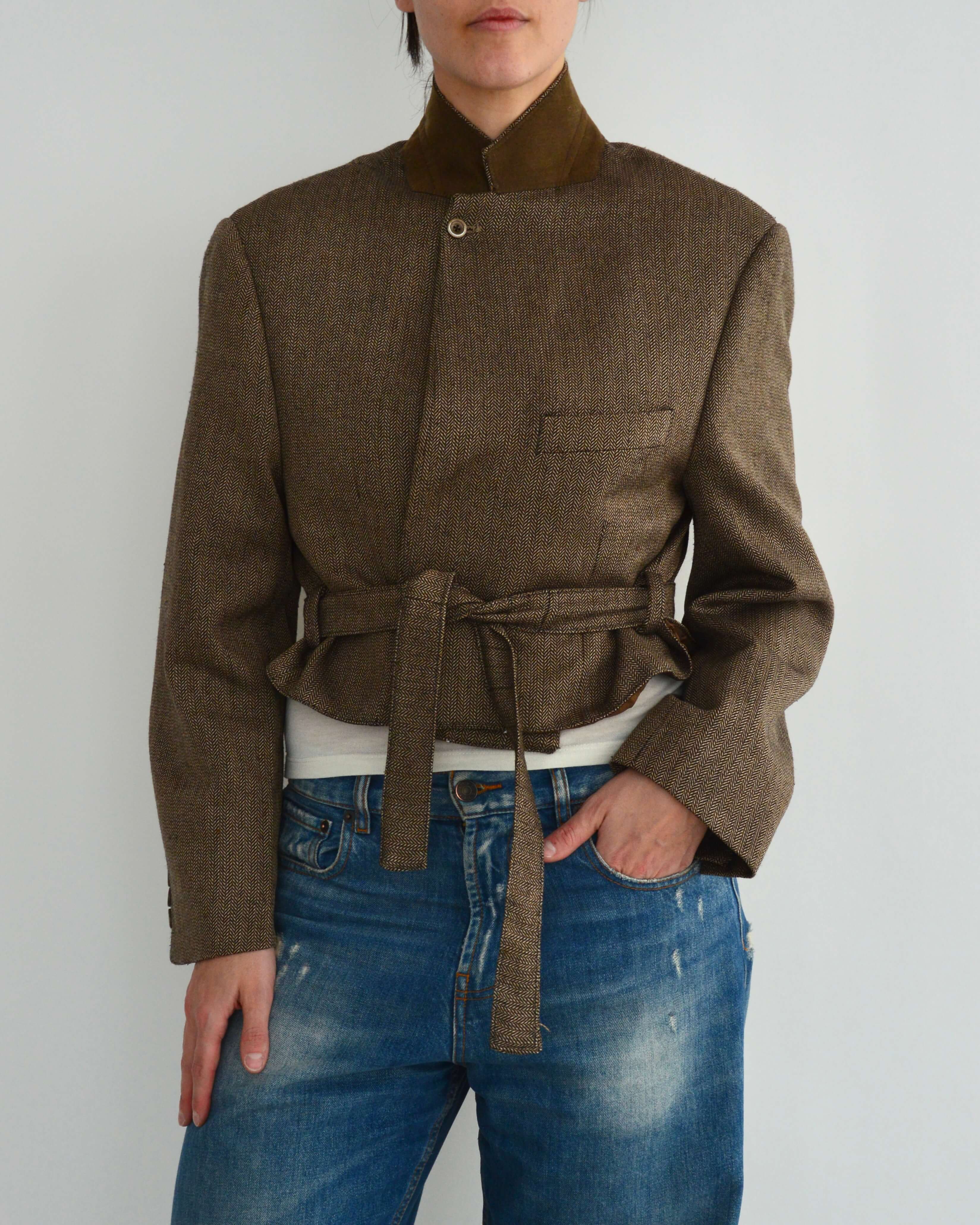 Tied-up Blazer - Fall Shades (M)