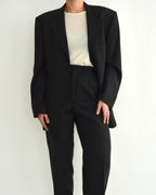 Suit and Vest - Black (S - 36 eu)