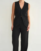 Suit and Vest - Black (S - 36 eu)