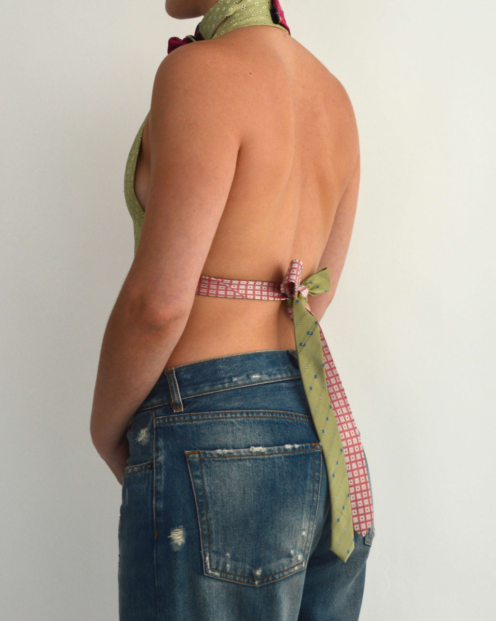 Tie Top & Flower Choker - nº 49