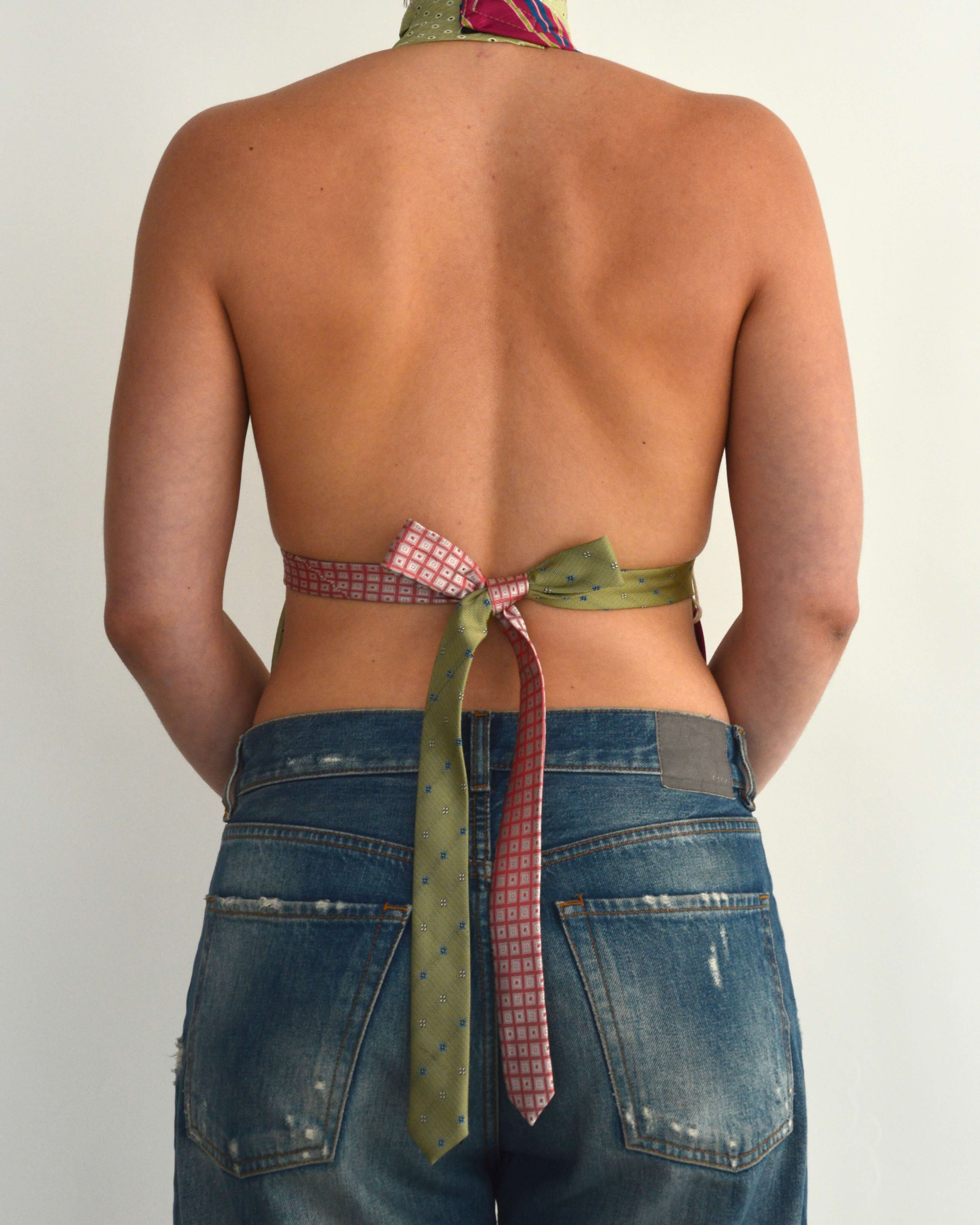 Tie Top & Flower Choker - nº 49