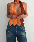 Tie Top & Flower Choker - nº 50 (S)