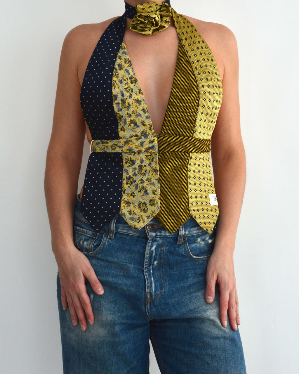 Tie Top & Flower Choker - nº 42