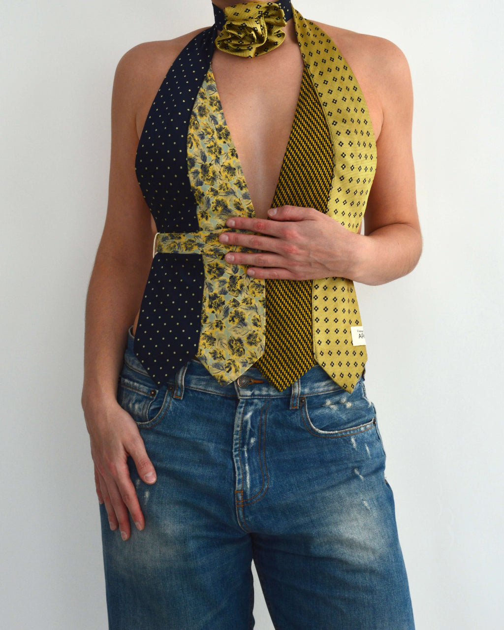 Tie Top & Flower Choker - nº 42