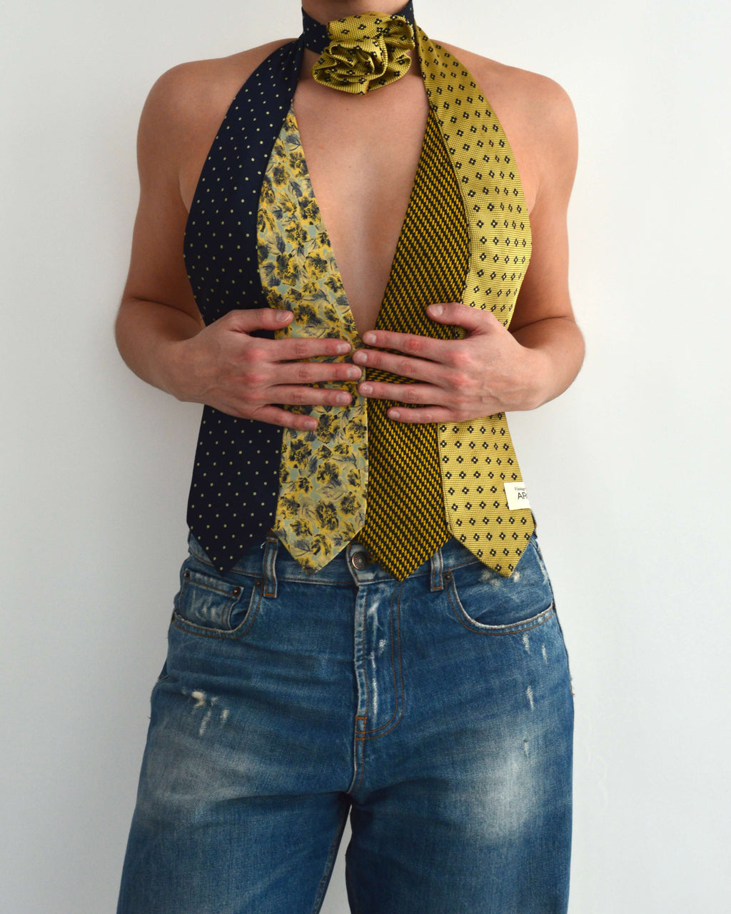 Tie Top & Flower Choker - nº 42