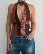Tie Top & Flower Choker - nº 55 (XS)