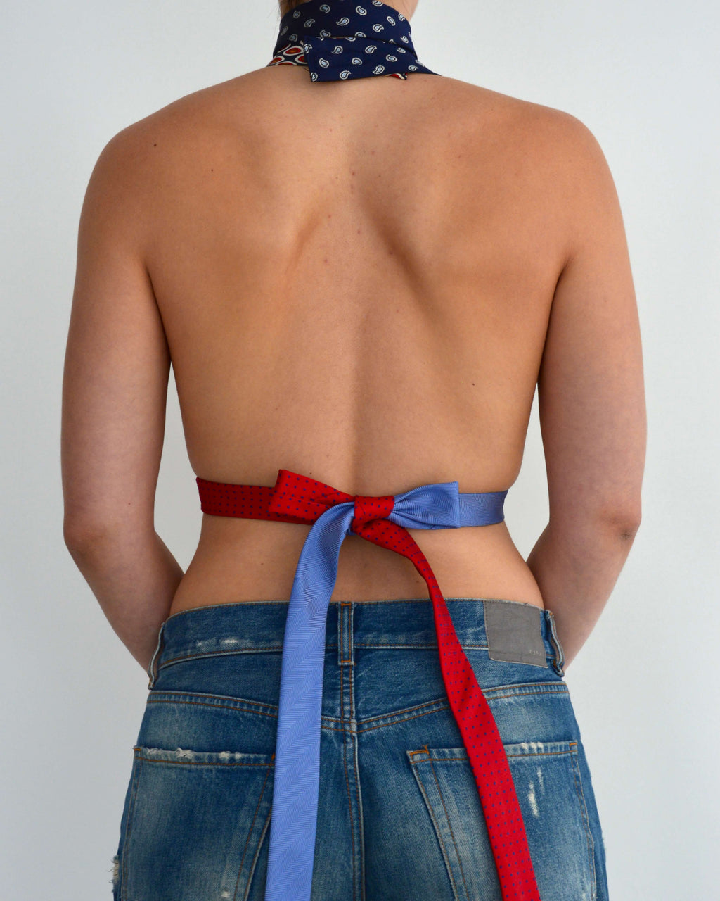 Tie Top & Flower Choker - nº 40 (XS)