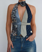 Tie Top & Flower Choker - nº 47 (M)