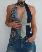 Tie Top & Flower Choker - nº 47 (M)