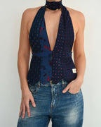 Tie Top & Flower Choker - nº 44