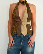 Tie Top & Flower Choker - nº 53