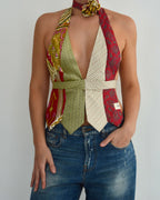 Tie Top & Flower Choker - nº 43