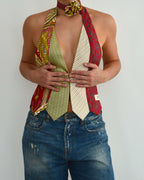 Tie Top & Flower Choker - nº 43