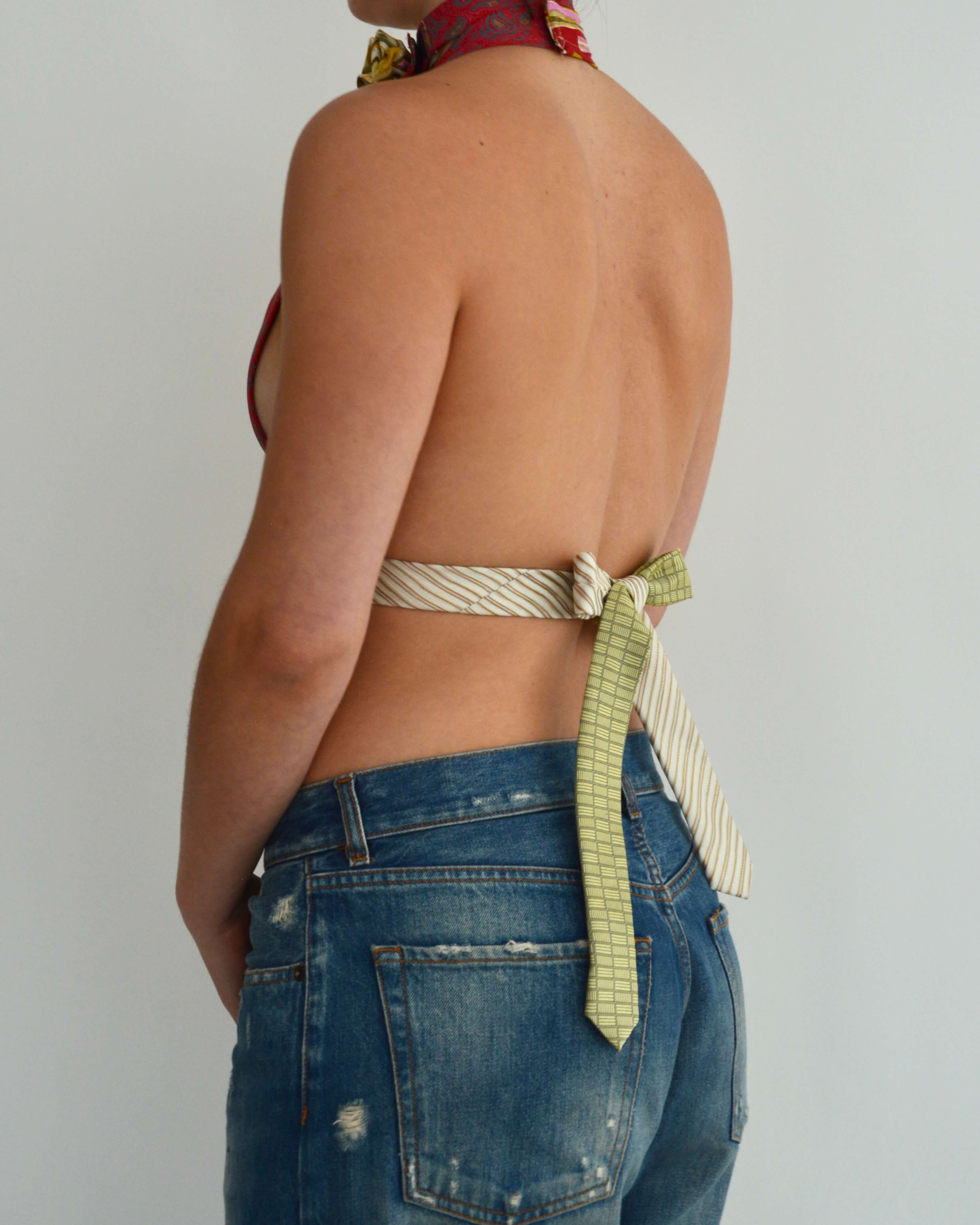 Tie Top & Flower Choker - nº 43