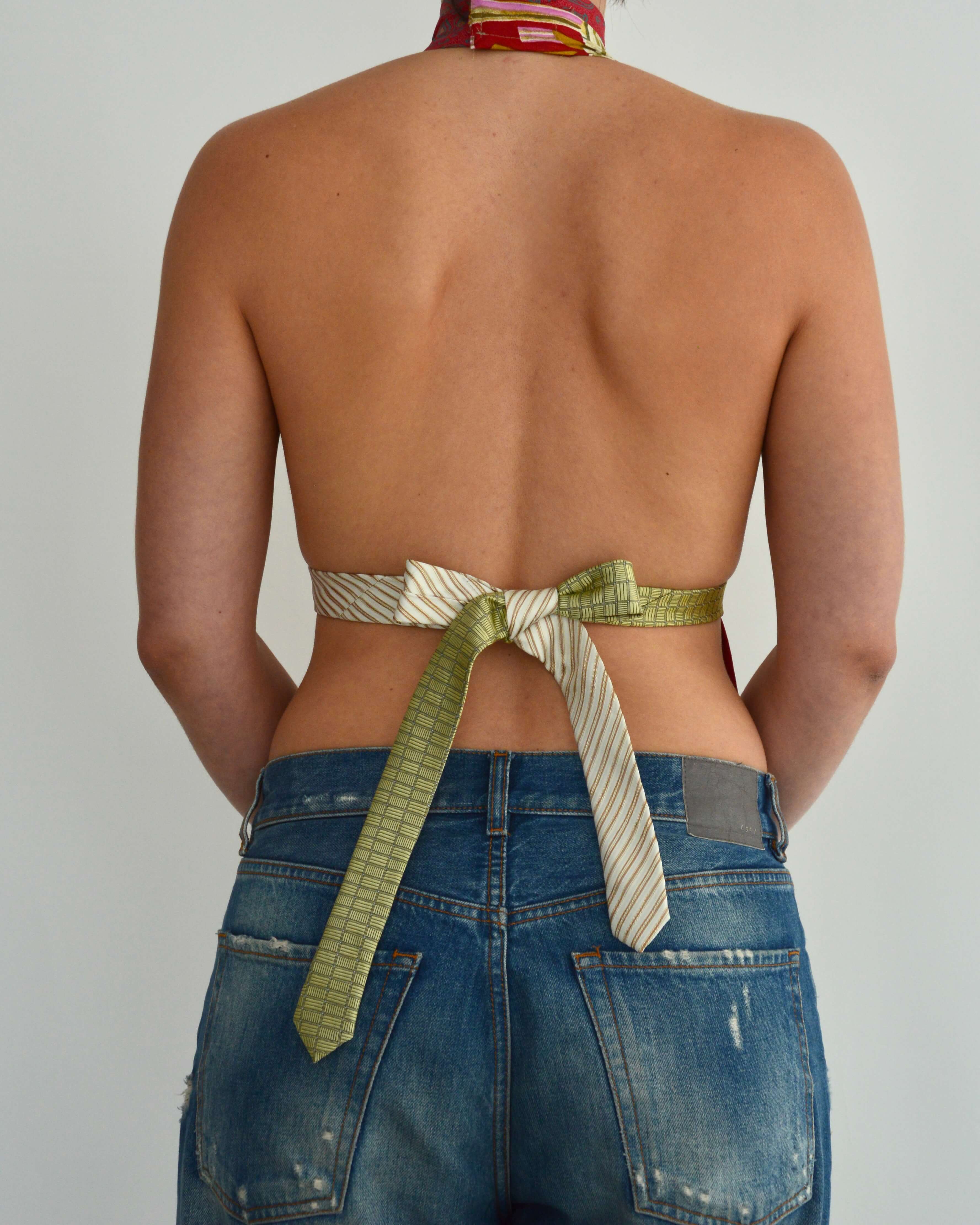 Tie Top & Flower Choker - nº 43