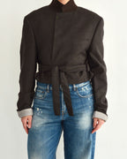 Tied-up Blazer - Brown (M)