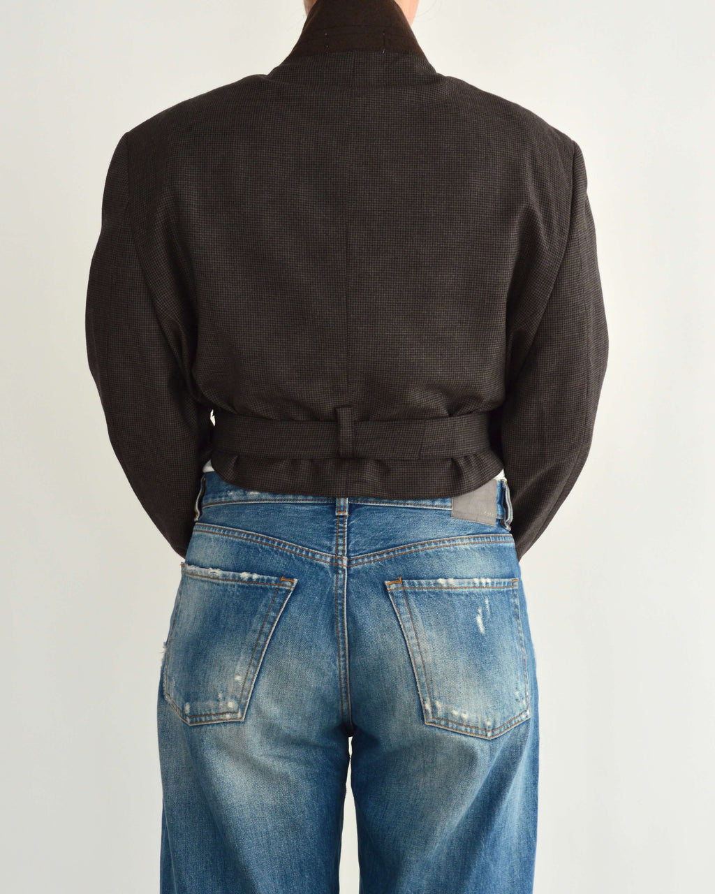 Tied-up Blazer - Brown (M)