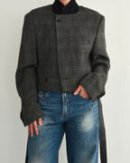 Tied-up Blazer - Grey Faded (L)