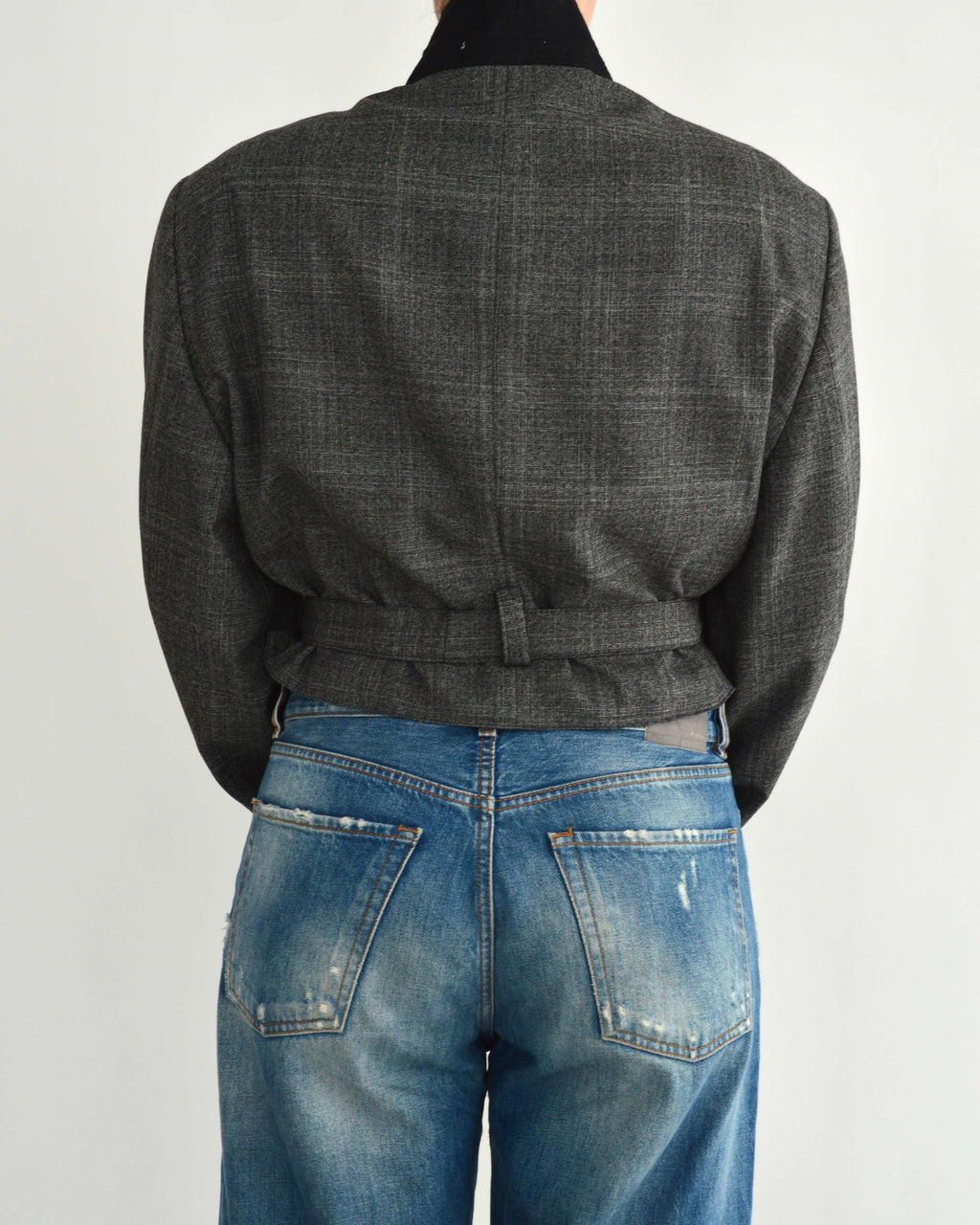 Miniblazer - Donkergrijs (M)