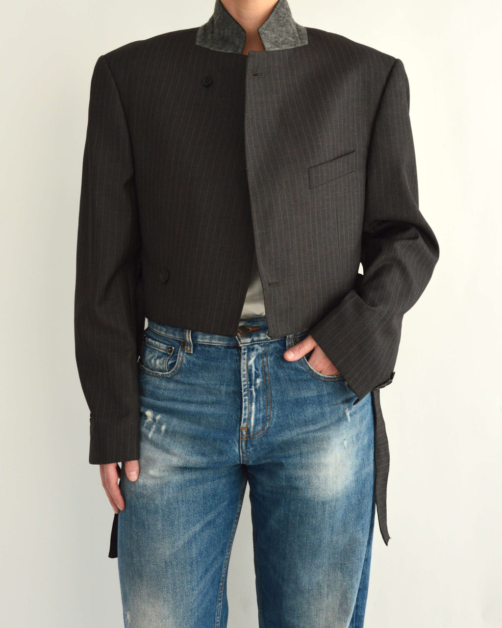 Tied-up Blazer - Business Dark Grey (M)