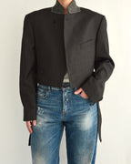 Tied-up Blazer - Business Dark Grey (M)