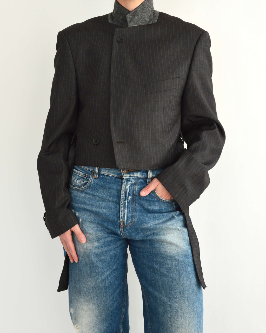 Tied-up Blazer - Business Dark Grey (M)