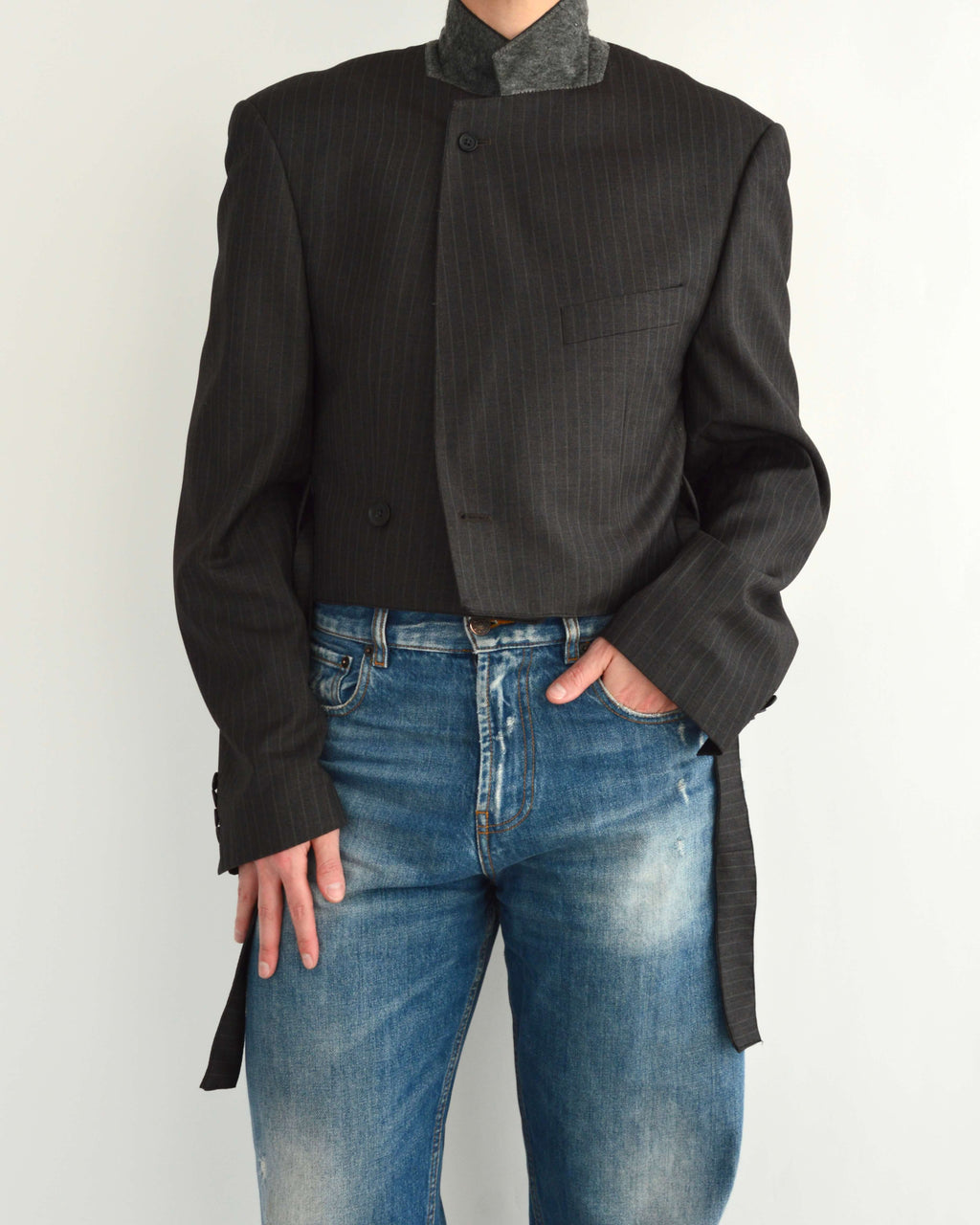 Tied-up Blazer - Business Dark Grey (M)