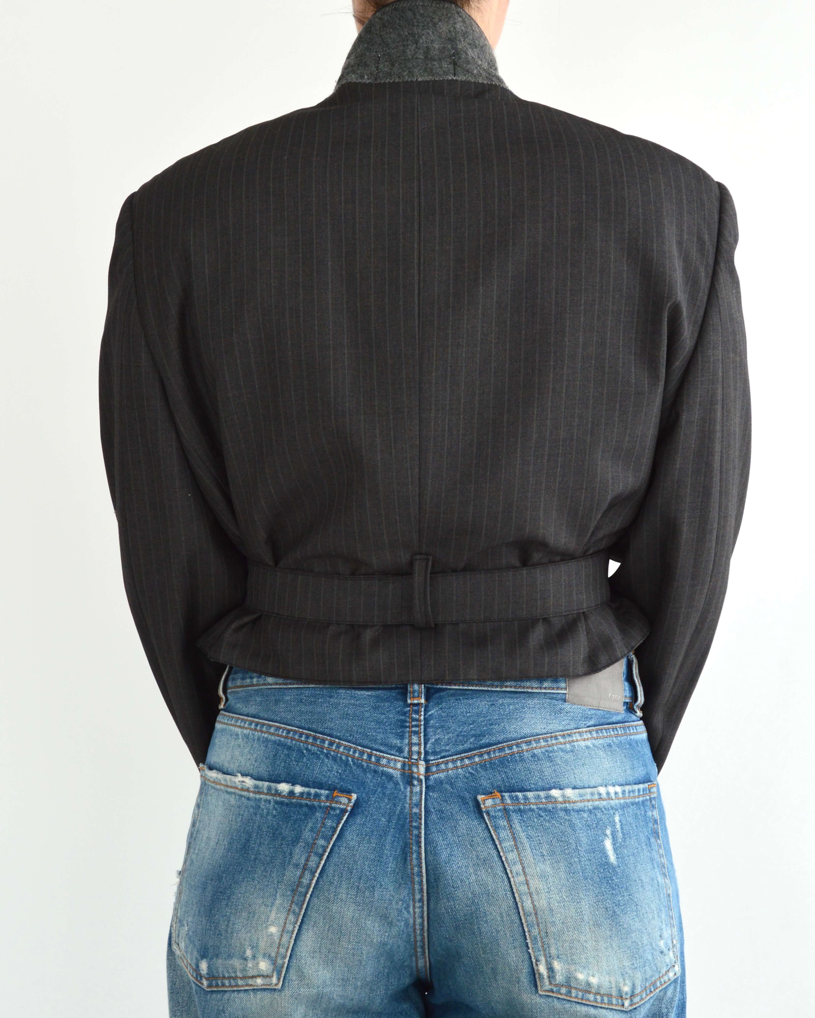 Tied-up Blazer - Business Dark Grey (M)