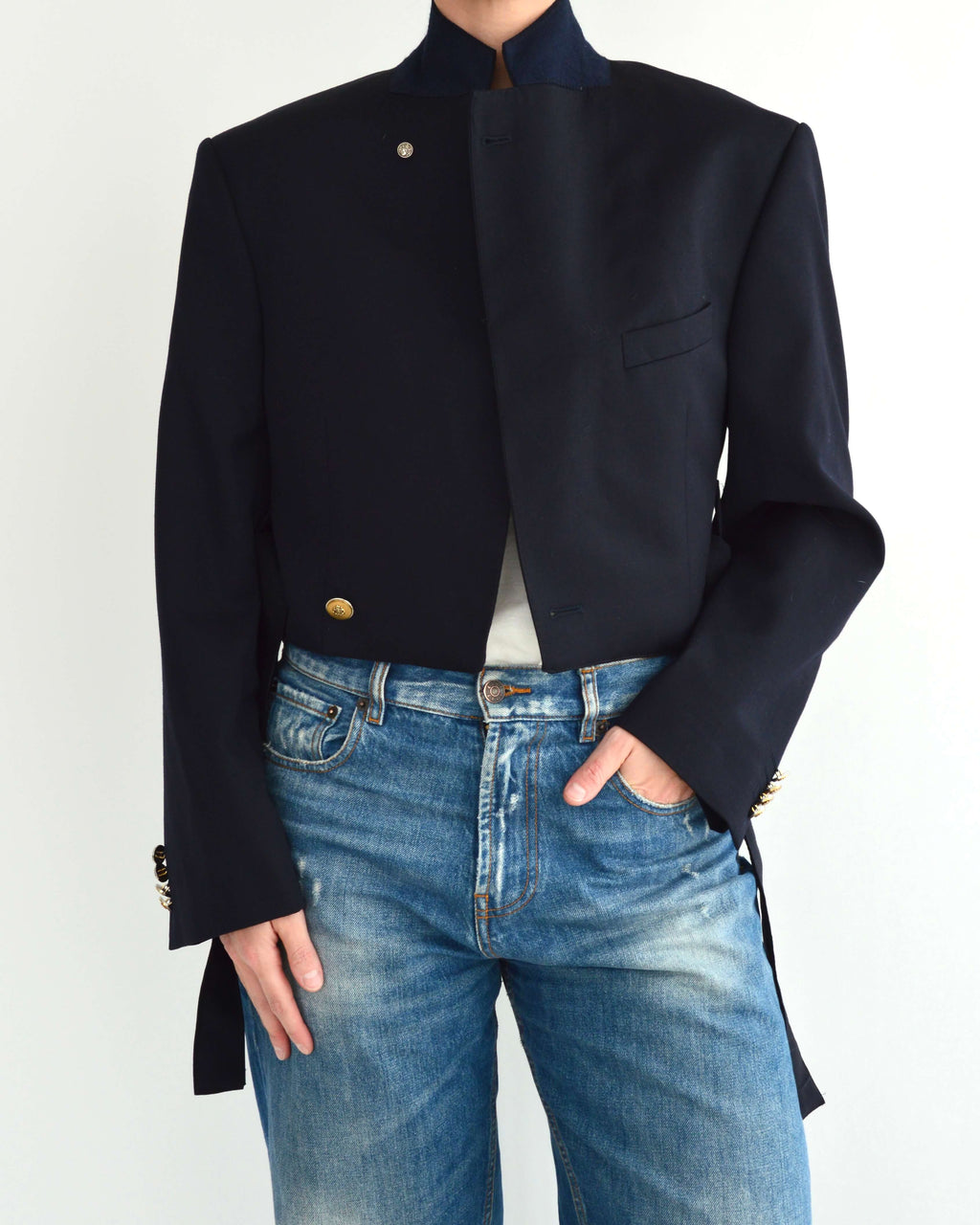 Tied-Up Blazer - Oxford Gold (M)