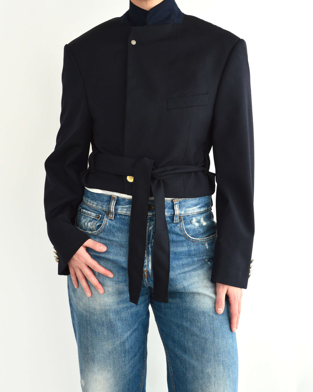 Tied-Up Blazer - Oxford Gold (M)