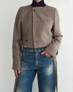 Tied-up Blazer - Checkred (XS)