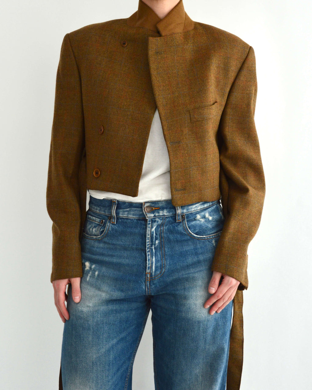 Tied-up Blazer - Fall Tones (S)