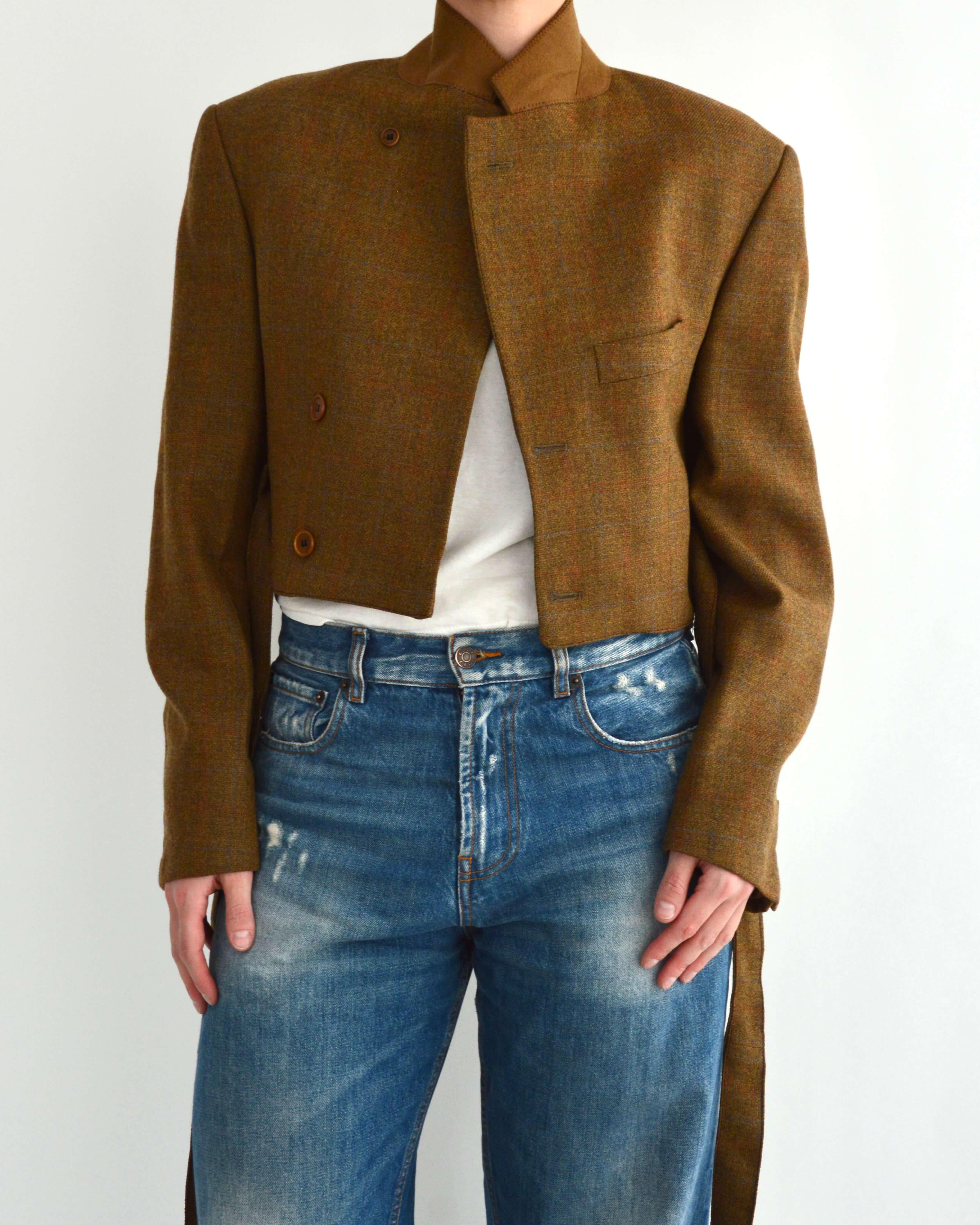 Tied-up Blazer - Fall Tones (S)