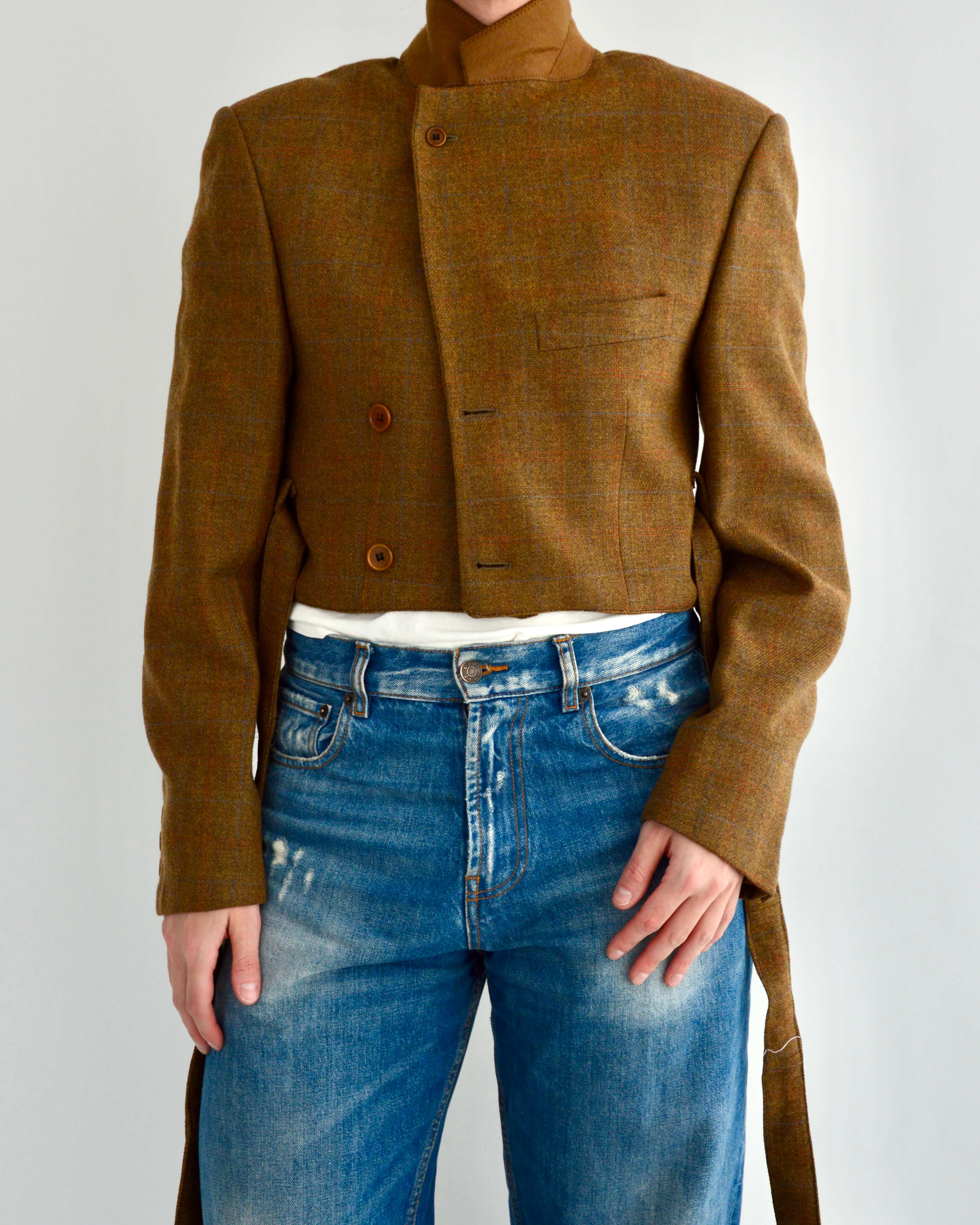 Tied-up Blazer - Fall Tones (S)