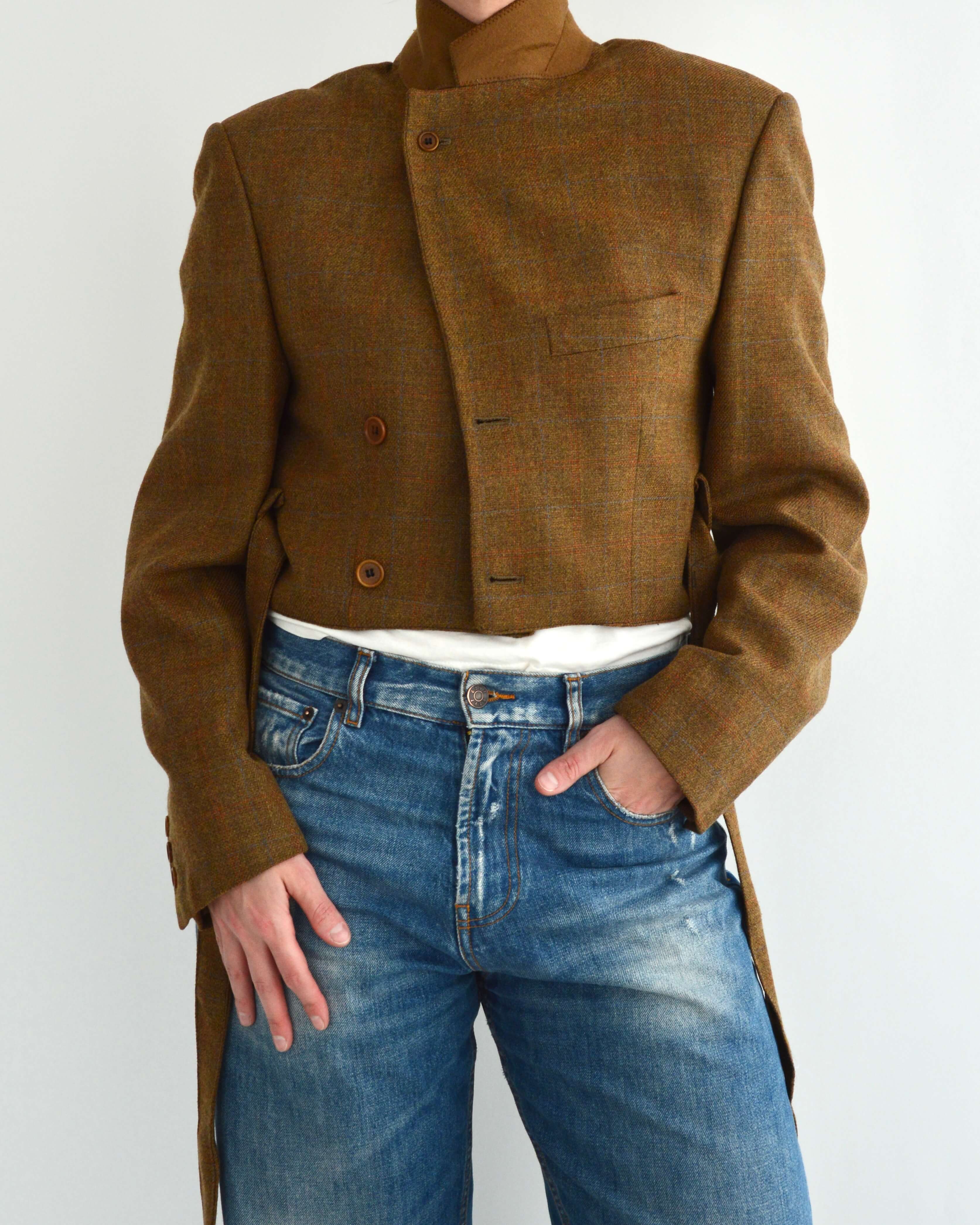 Tied-up Blazer - Fall Tones (S)