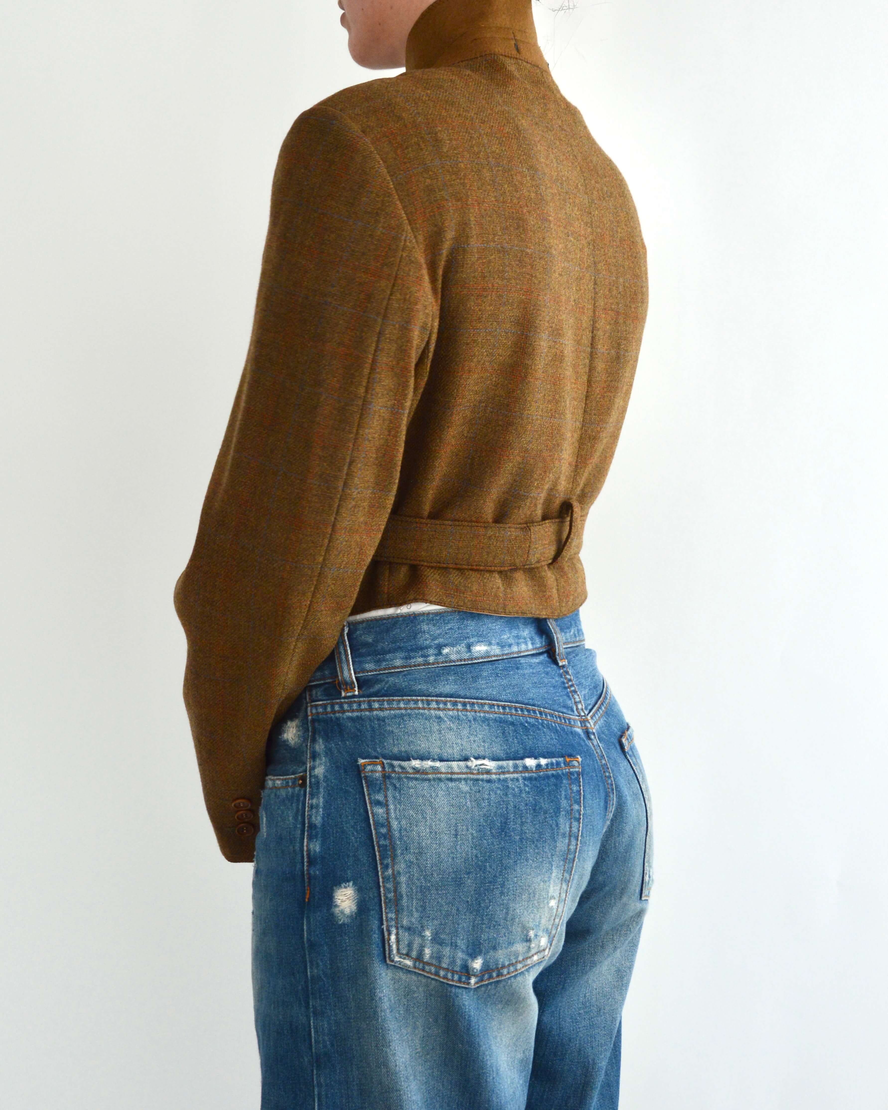 Tied-up Blazer - Fall Tones (S)