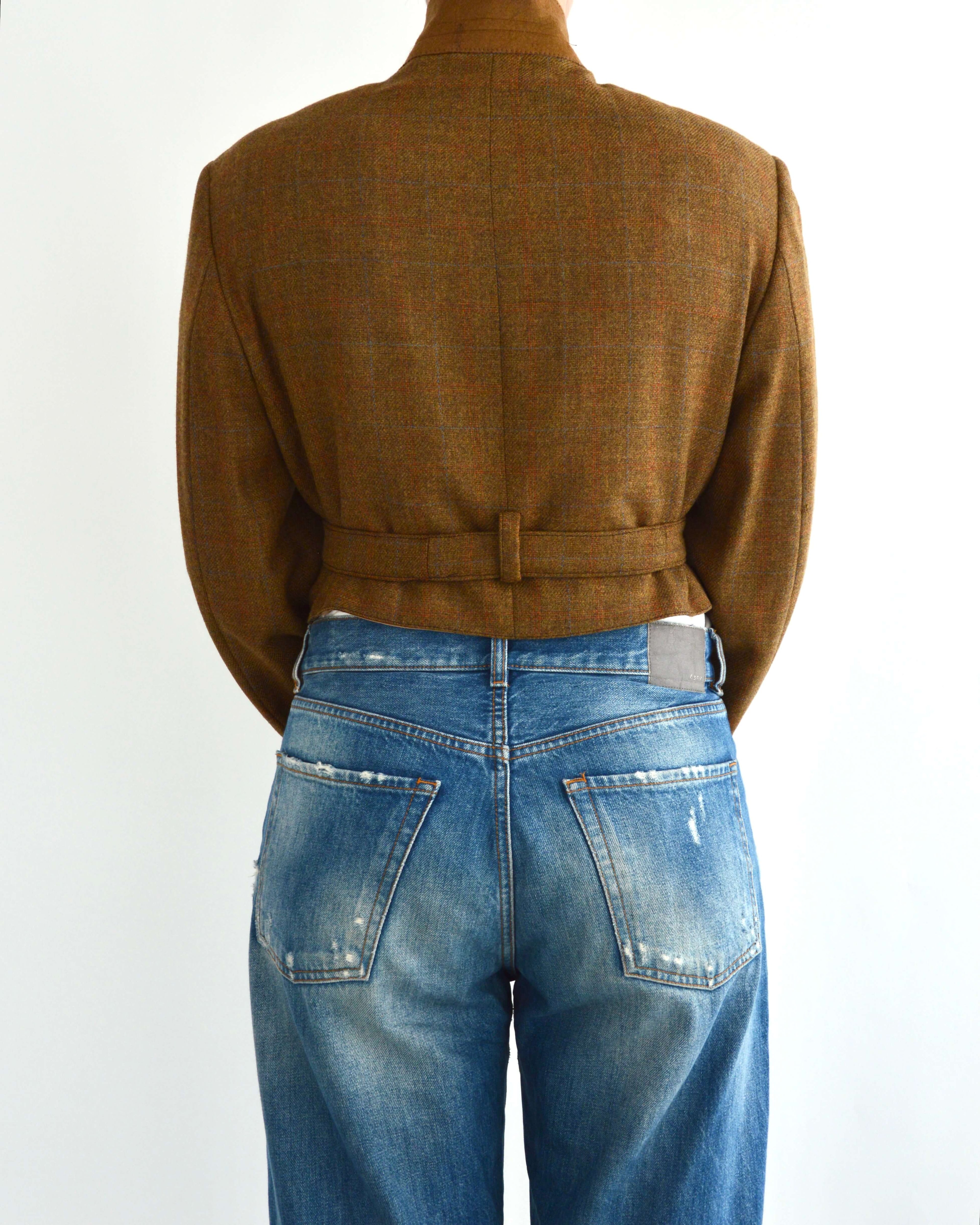 Tied-up Blazer - Fall Tones (S)