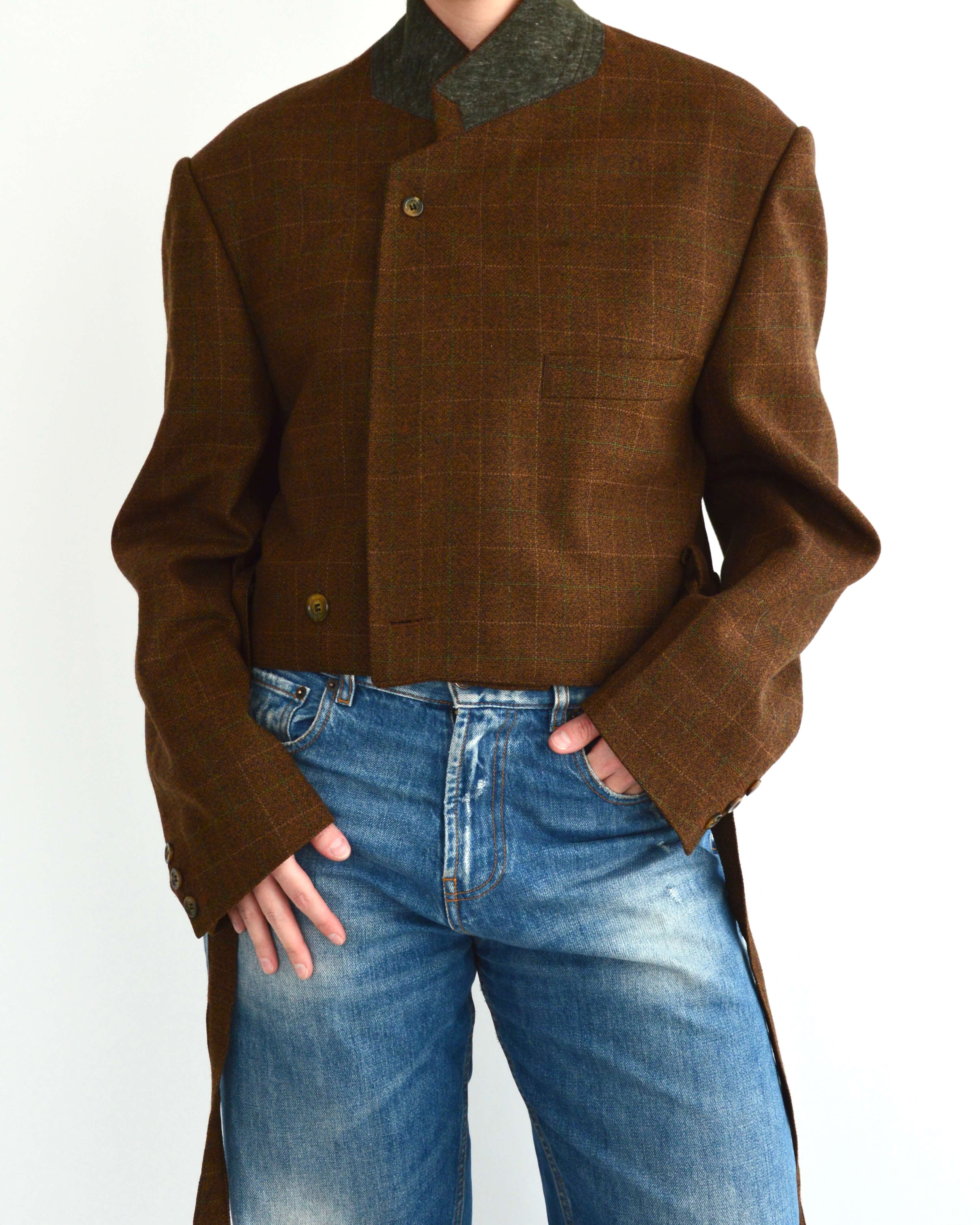 Tied-up Blazer - Fall Leaves (L)