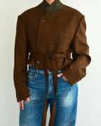 Tied-up Blazer - Fall Leaves (XL)