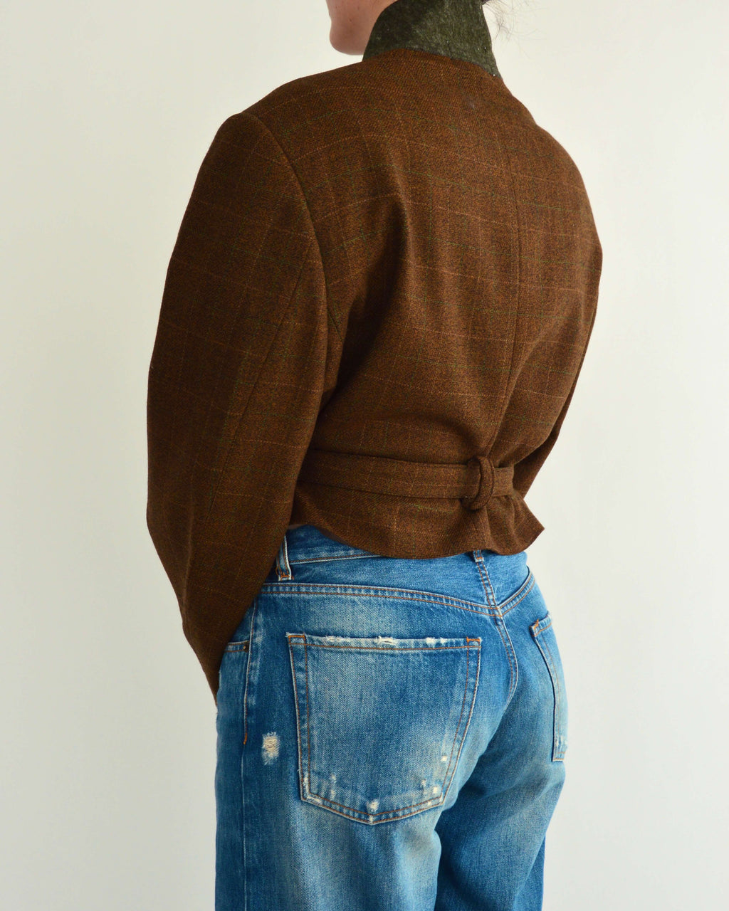 Tied-up Blazer - Fall Leaves (XL)