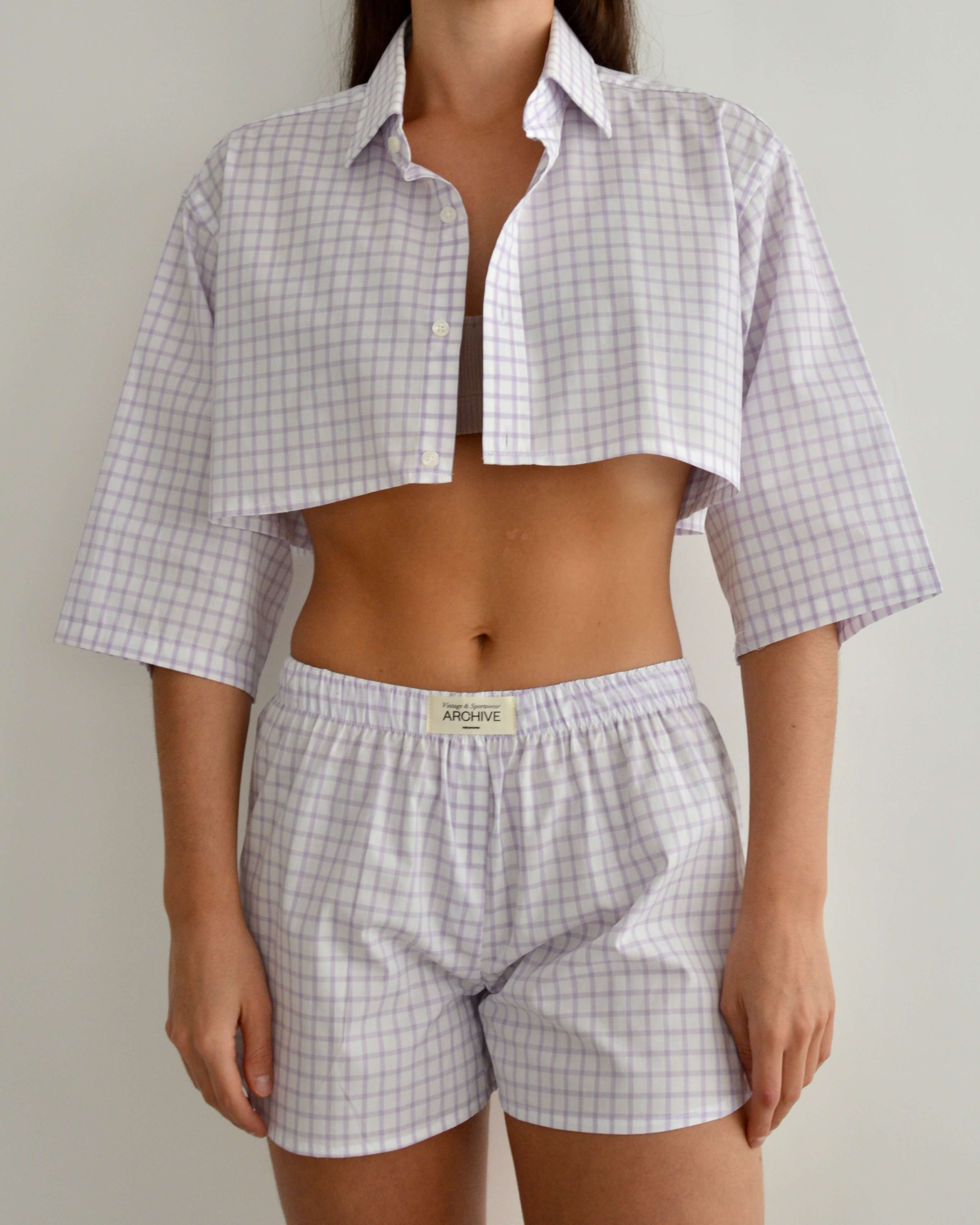 PJ Set - Low Waist Purple (XS)