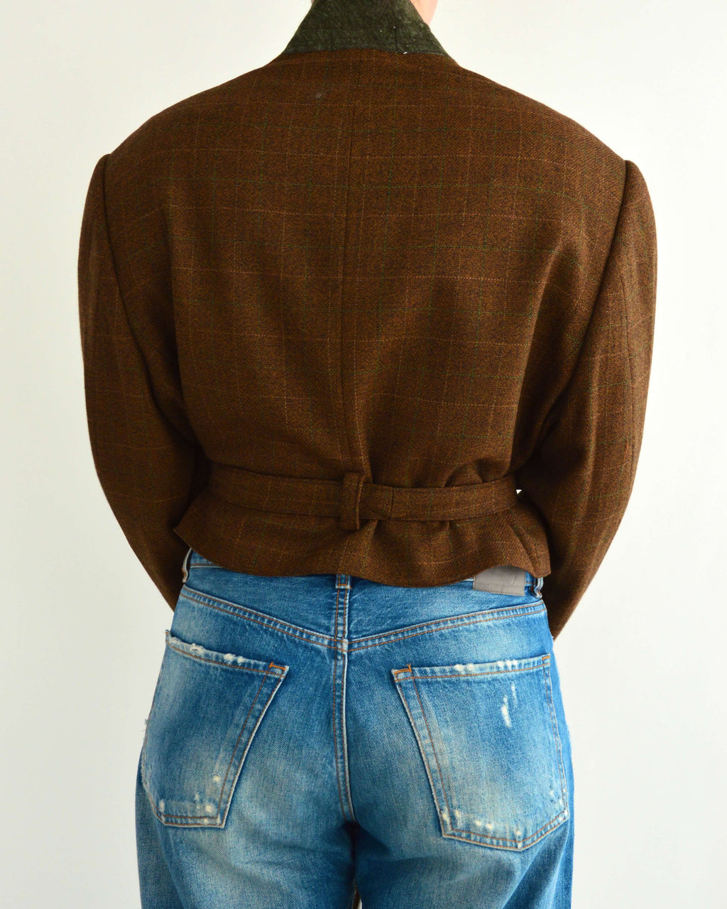 Tied-up Blazer - Fall Leaves (XL)