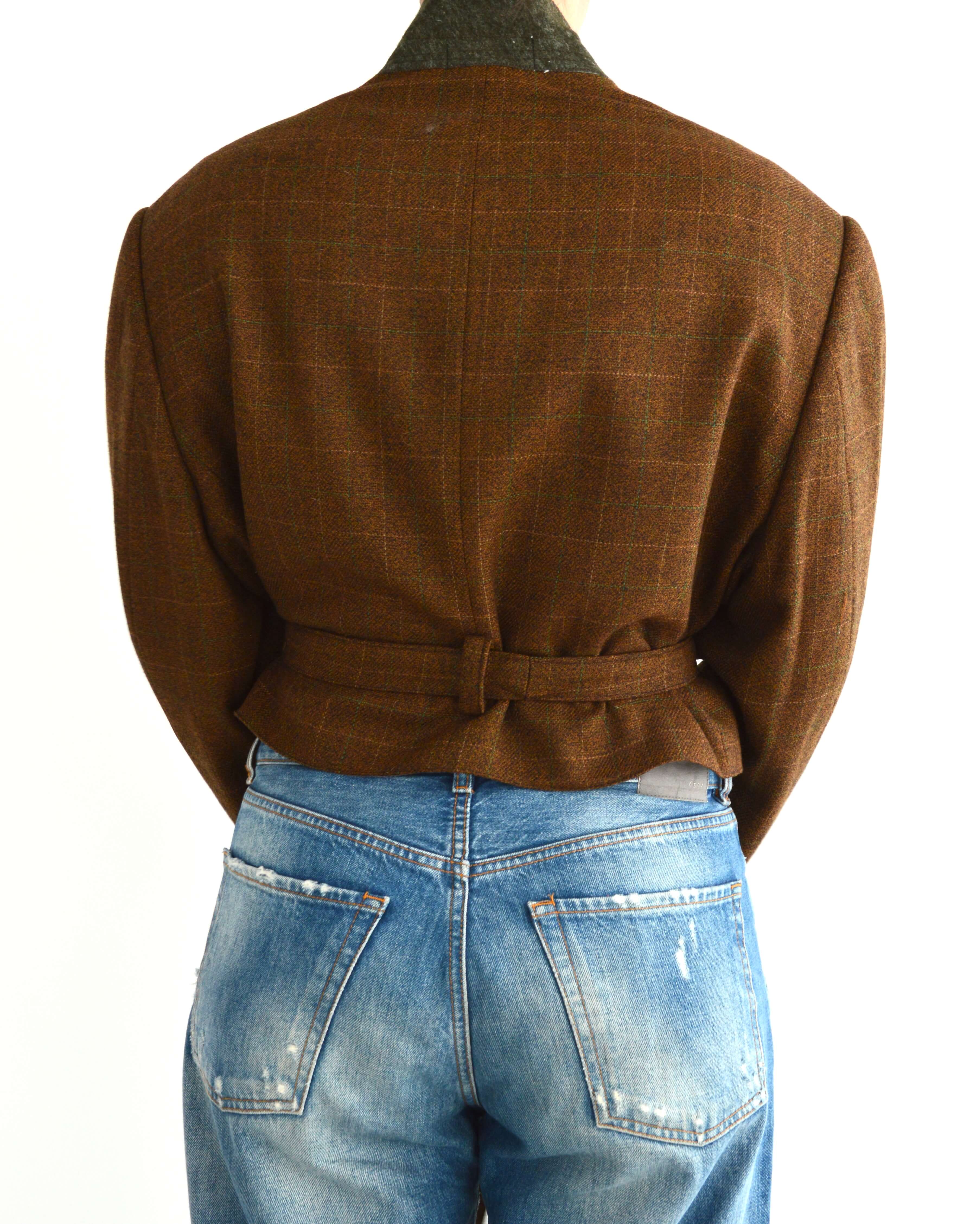 Tied-up Blazer - Fall Leaves (L)