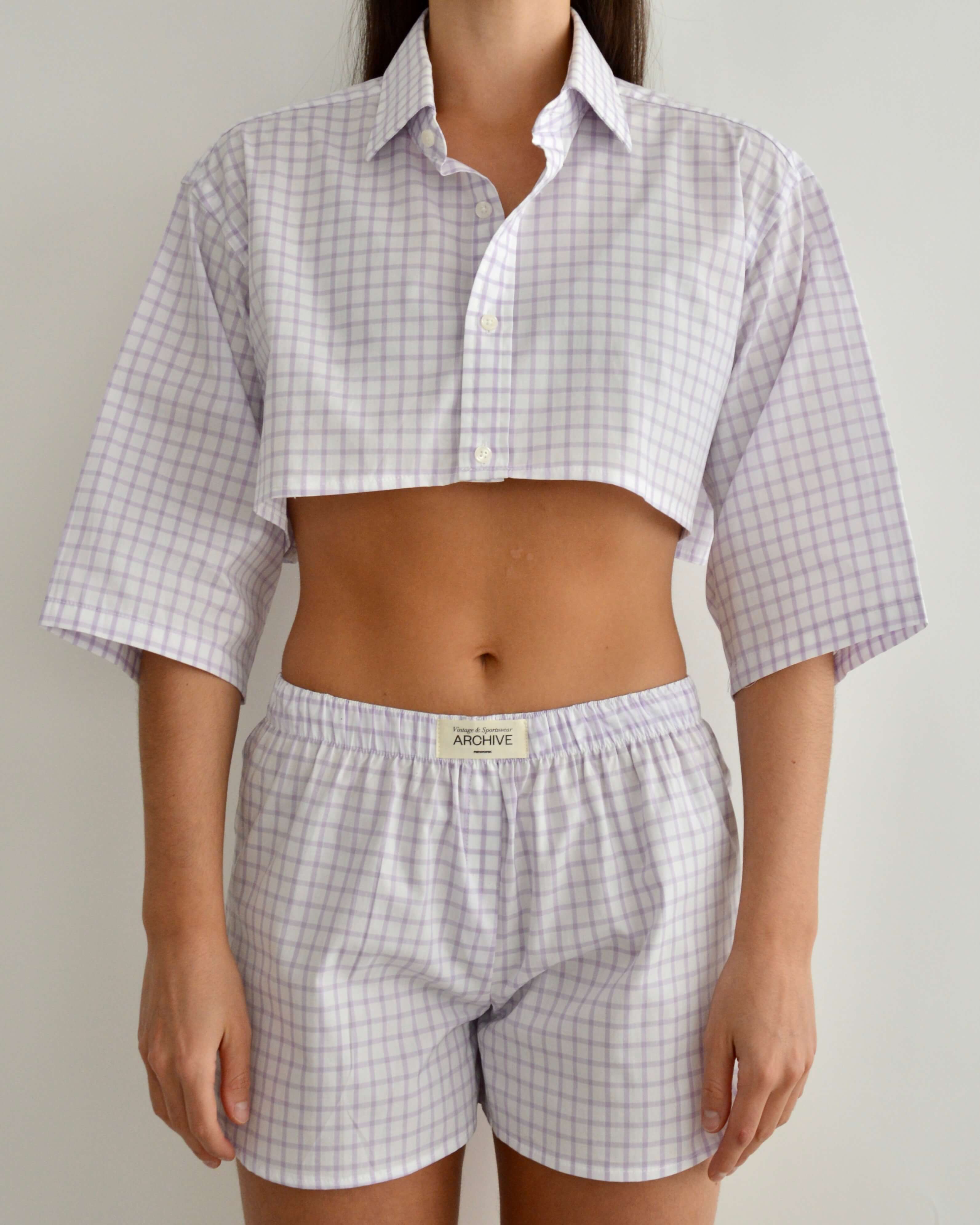 PJ Set - Low Waist Purple (XS)