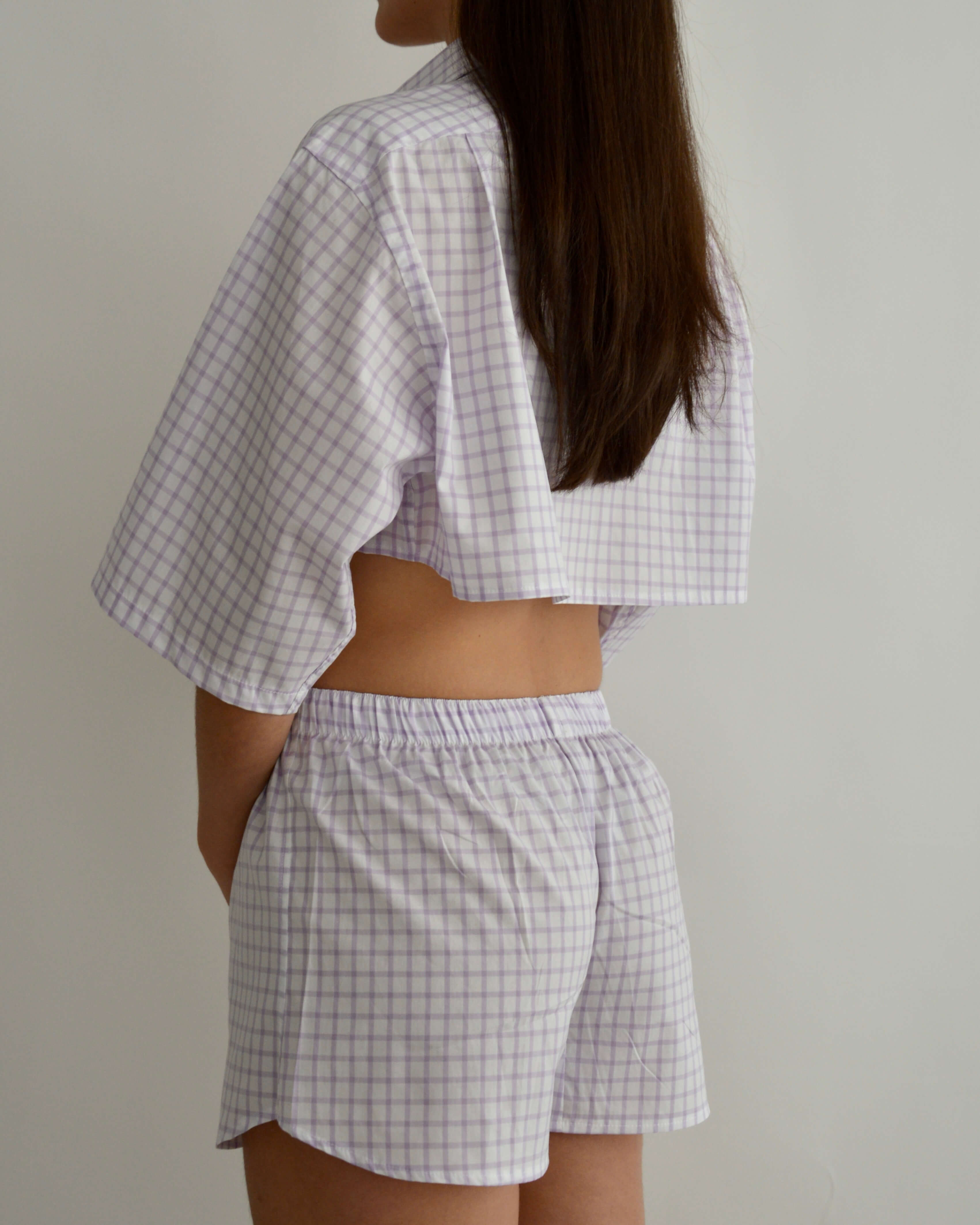 PJ Set - Low Waist Purple (XS)