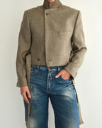 Tied-up Blazer - Textured Light (XS)